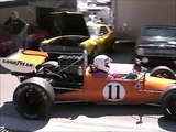 Historic Formula 5000 race cars at Infineon - V8 sounds
