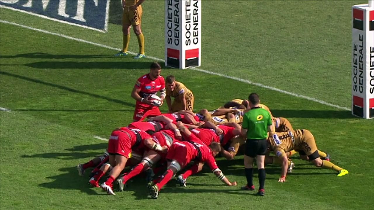 TOP14 - Toulon - Oyonnax: Essai Chris Masoe (TLN) - J26 - Saison 2014/2015