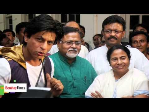 SRK Enjoys Fish Fry With Mamata - BT