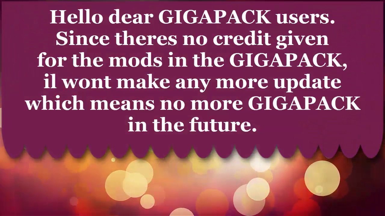 Xenoverse NO MORE GIGAPACK