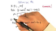 Optimize Me Quiz Solution - Georgia Tech - Machine Learning