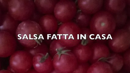 Salsa fatta in casa