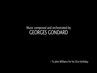 Georges Gondard : Earth - A Musical Tribute to John Williams