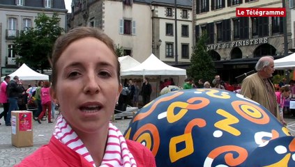 Quimper. Pig Parade : les 15 cochons font la Une