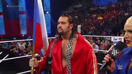 WWE Ryback vs. Rusev- SmackDown, April 23, 2015