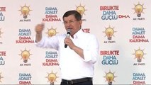 Manisa - Başbakan Davutoğlu AK Parti Manisa Mitinginde Konuştu 3