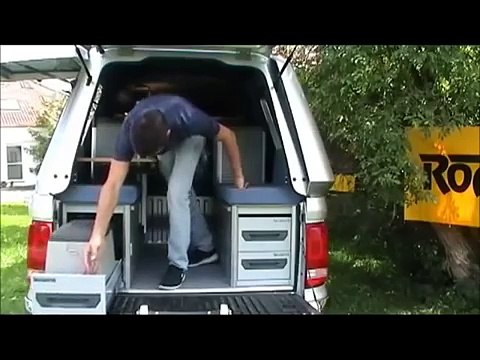 VW Volkswagen Amarok Hardtop Camper Pick-Up VARIO-TOP by Road Ranger Video