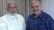 Anupam Kher Meets Narendra Modi - BT