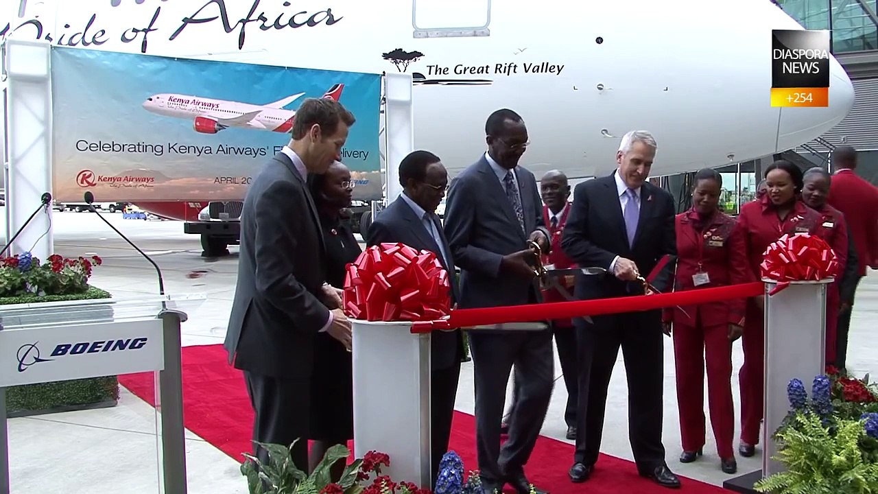 KENYA AIRWAYS FIRST 787 DREAMLINER'S MAIDEN COMING HOME FLIGHT FROM SEATTLE