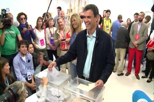 Sánchez afronta con fuerza y ganas los comicios