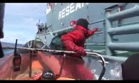 Sea Shepherd Activists Attack Whalers