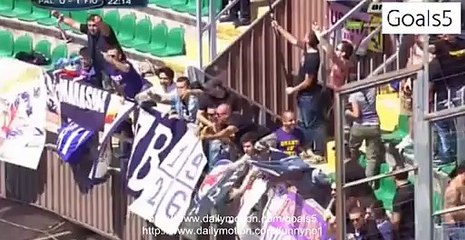 0-1 Josip Ilicic Amazing Goal Palermo vs Fiorentina 24.05.2015