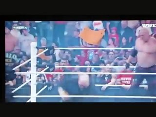 WWE kane vs alberto del rio (big show returns)