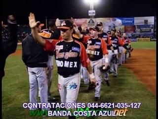NARANJEROS  DE HEMOSILLO (BANDA COSTA AZUL) SANGRE NARANJA CANTA DASAHEV