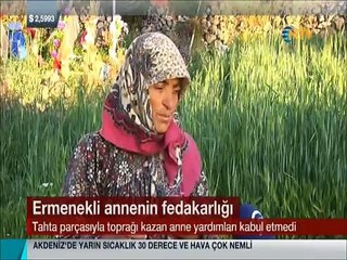 Ermenekli annenin fedakarlığı Maden faciasında oğlunu yitiren anne yardımları geri çevirdi