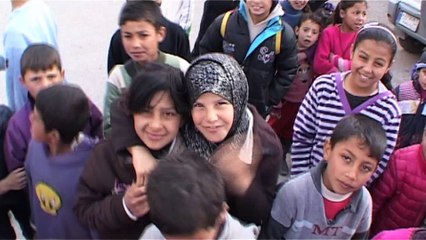 L'école pour les enfants réfugiés au Liban