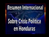 Resumen Internacional sobre la Crisis Política en Honduras [Rodrigo Wong Arévalo - 21/09/2009]