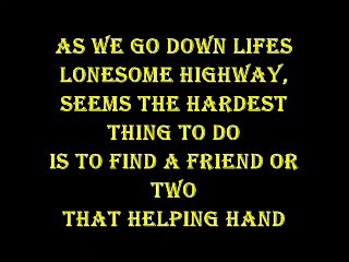 Say You Say Me Lyrics On Screen by Lionel Richie