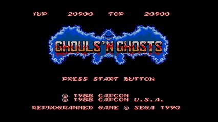 Primeiro video de teste, ghouls n' ghosts - SMS!