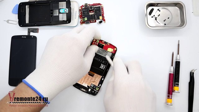 Замена стекла HTC Desire 500. Touchscreen Replacement, Замена сенсора 506, 506e, 5088