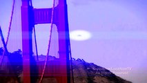 UFO SIGHTING AT THE GOLDEN GATE BRIDGE IN SAN FRANCISCO, CALIFORNIA JANUARY, 2014