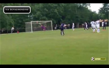 Coup franc surpuissant du Camerounais Kevin Soni (Bordeaux U17)