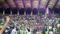 Crowd Chanting Zimbabwe at Gaddafi Cricket Stadium Lahore