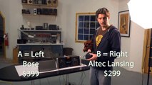 Comparison of Bose and Altec Lansing iPod docks