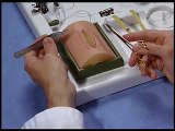 Simple Interrupted Suture with Instrument Tie