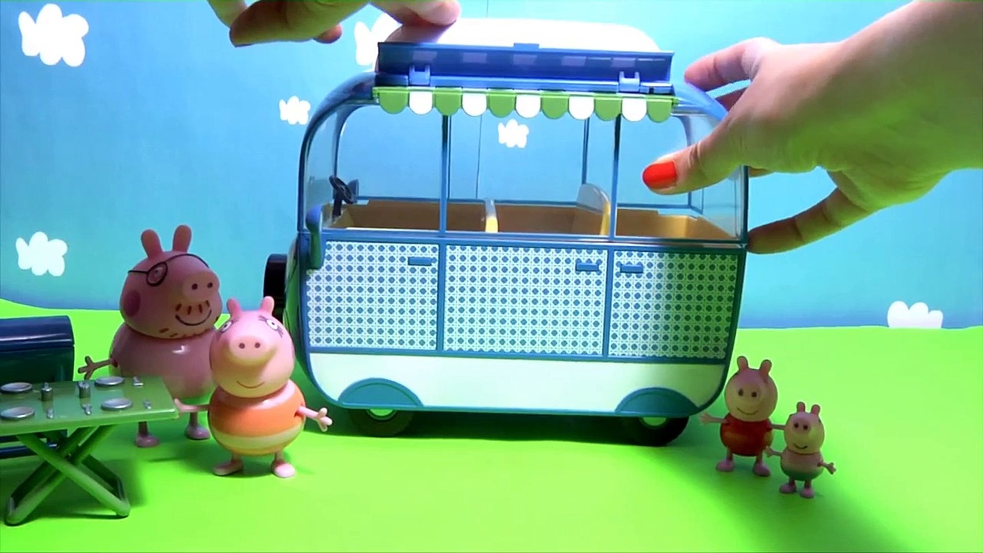 Peppa Pig Juguetes Autocaravana Campervan y camión de helados Las  vacaciones de Peppa - video Dailymotion