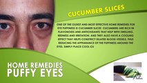 Home Remedies For Puffy Eyes | Best Health and Beauty Tips | Lifestyle