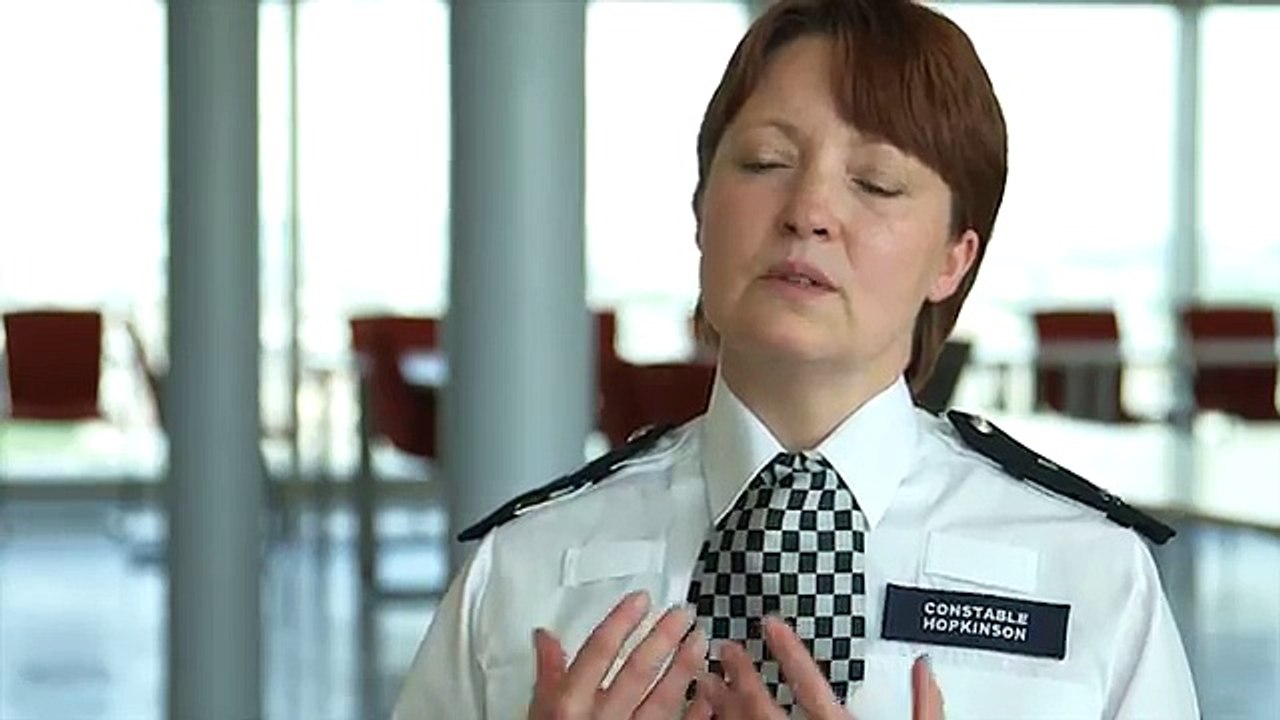 What's it like to be a Police Officer? Kerry Hopkinson talks about her role.