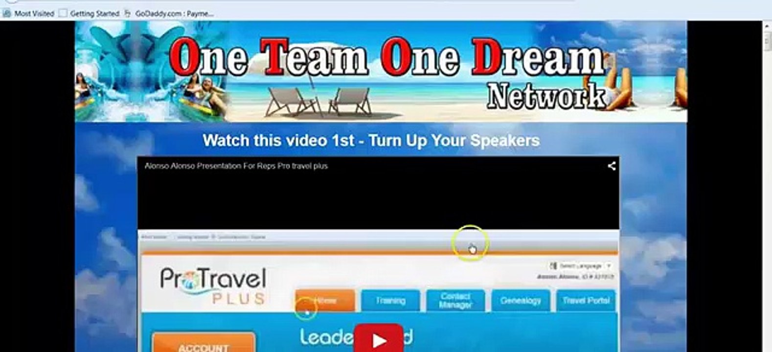 FREE MARKETING SYSTEM   Pro tarvel Plus