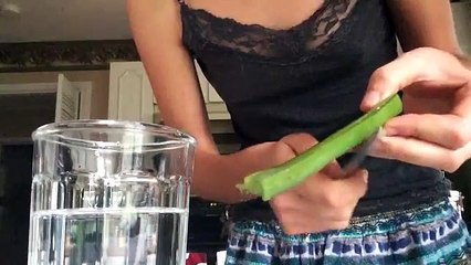 Ayuno con agua espirulina y sabila con cascara por 3 días, manzana con cera....