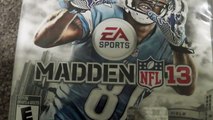 MADDEN NFL 13 EARLY UNBOXING! (ONE DAY BEFORE RELEASE!)