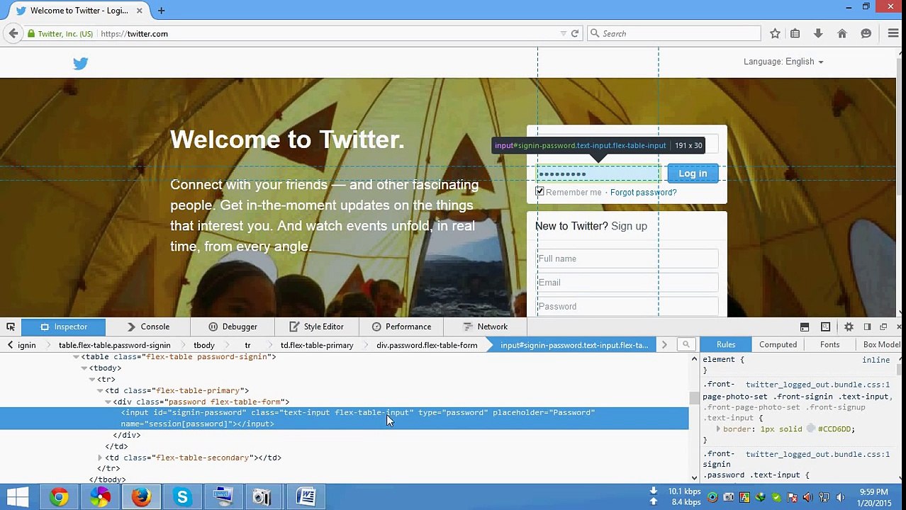 How To Hack twitter Accounts Passwords Without Any Software 2015
