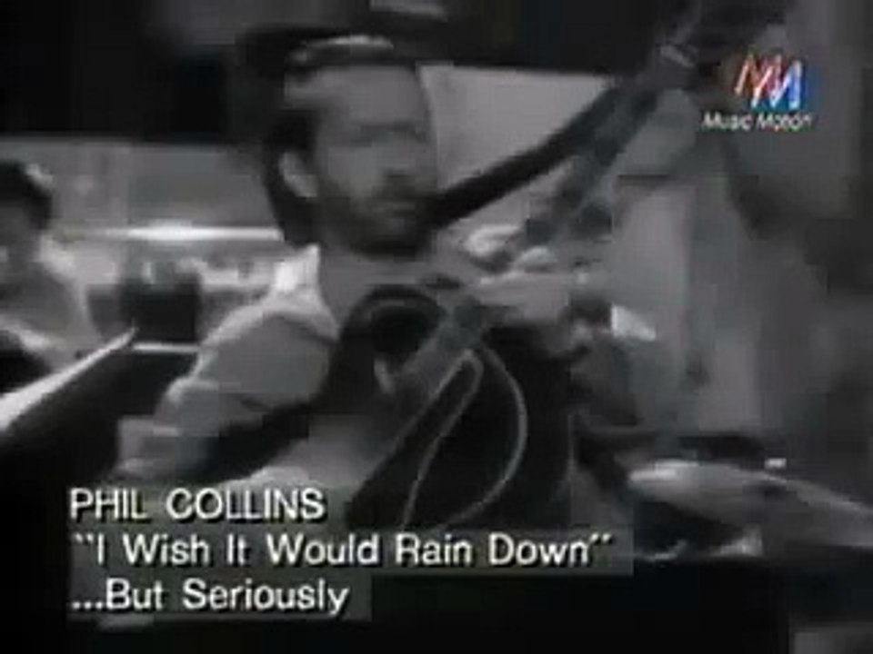 Phil Collins - i wish it would rain down (Complete Version )