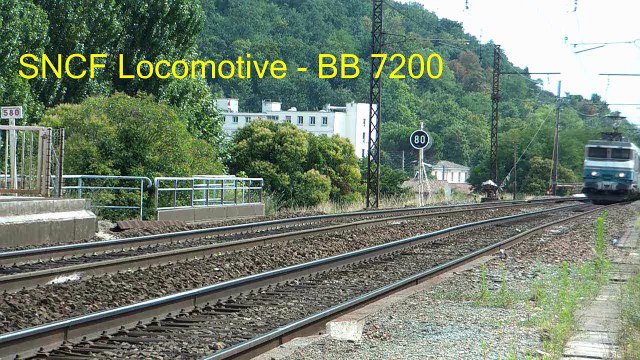 SNCF Locomotive -BB 7200