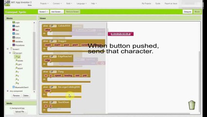 App Inventor 2 Android Bluetooth PC Gamepad with Arduino