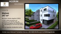 A vendre - Maison - Berchem-Sainte-Agathe (1082) - 247m²