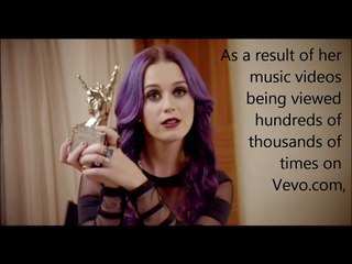 Katy Perry Receives Satanic Achievement Award from Vevo