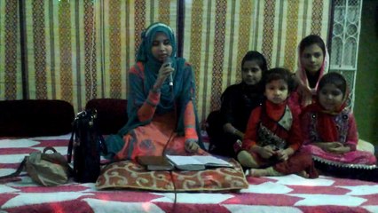 Huzoor Mari to sari (naat) by aqsa abdul haq