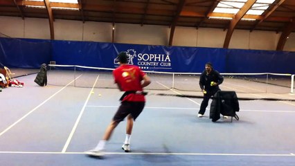 Best Backhand Drill - ISP Tennis Academy