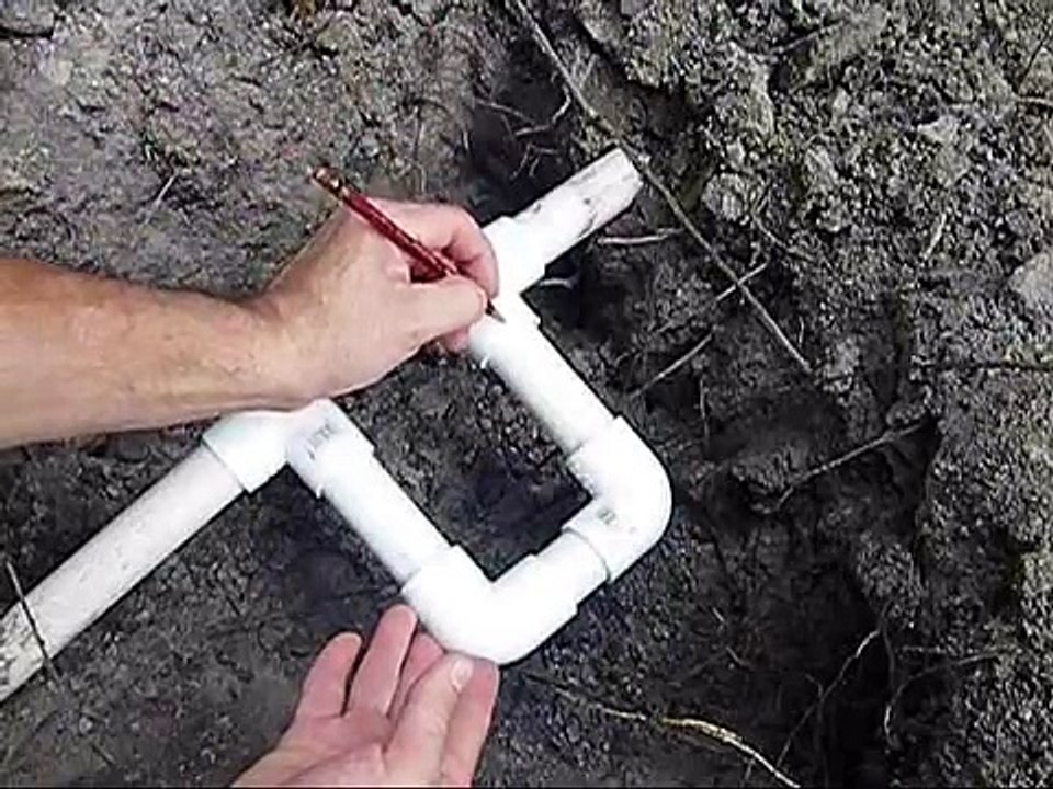 Broken underground PVC Pipe Fix