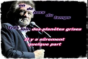 KARAOKE EDDY MITCHELL - Une terre promise