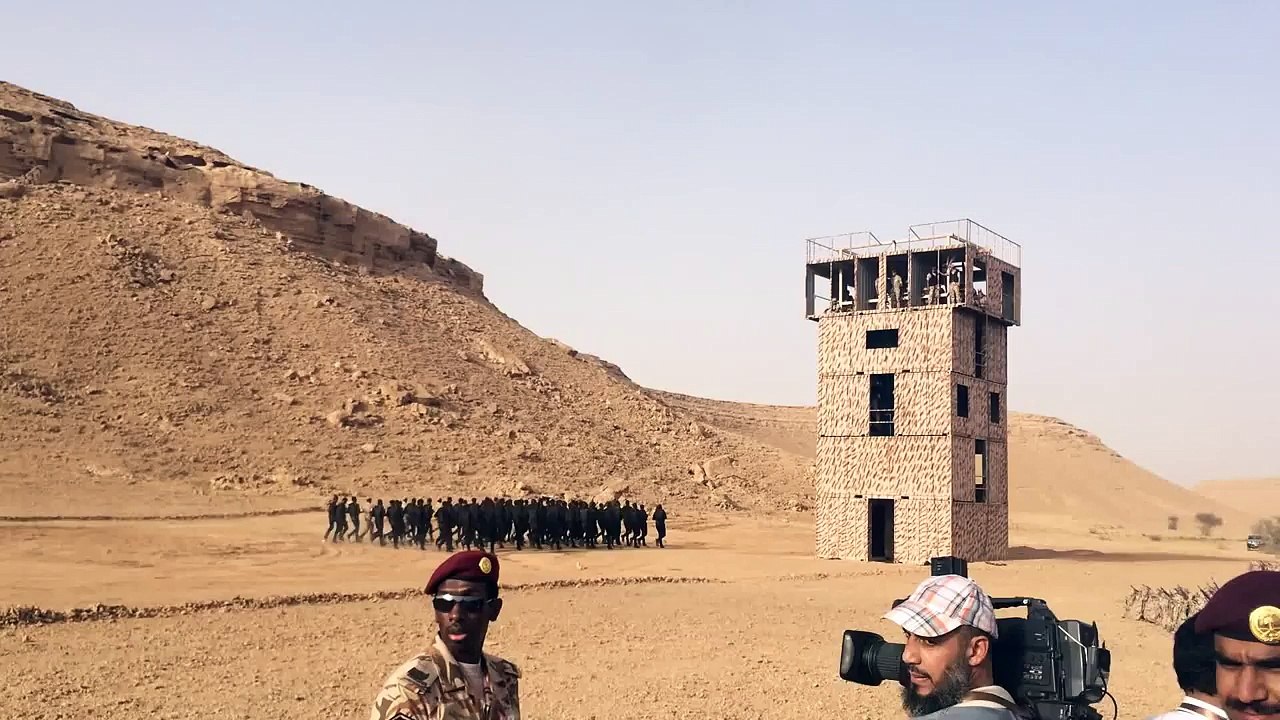 التمرين التعبوي لوحدات قوات الأمن الخاصة والحفل الختامي لتخريج دورة صاعقة