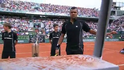 Fransa Açık : Hlts Tsonga Lindell