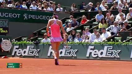Fransa Açık : Hlts Vekic - Garcia