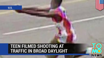 Shooting at cars: Teen caught on camera firing at SUV in broad daylight in South Carolina