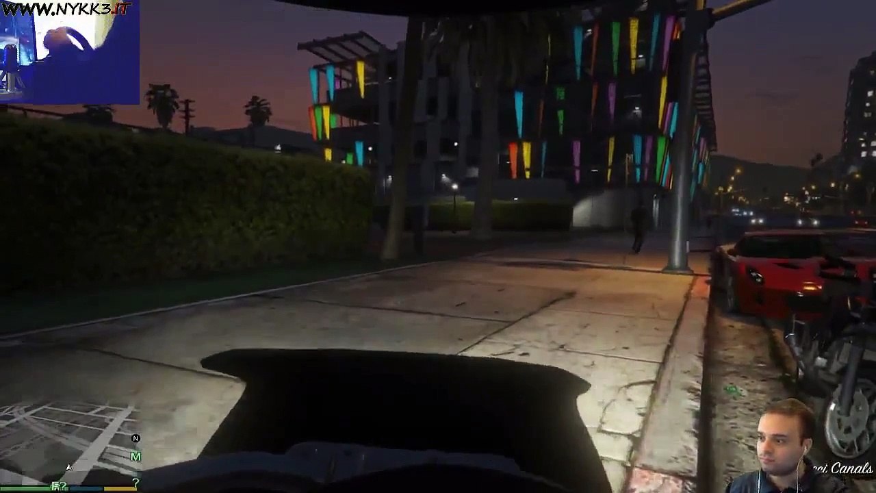 Proviamo Le Moto Con Il Volante + Gara Auto Sportive - GTA 5 PC Gameplay ITA auto aziendali